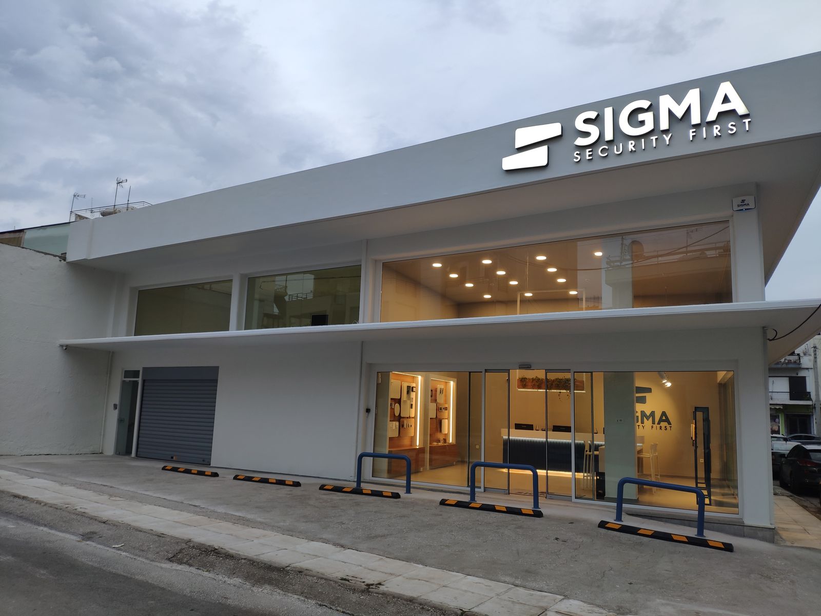 Το κατάστημα της Sigma Security στο Περιστέρι